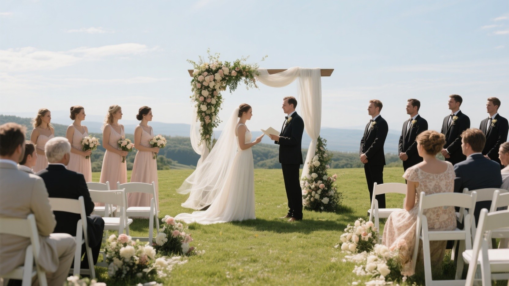 Eco-friendly wedding vows example